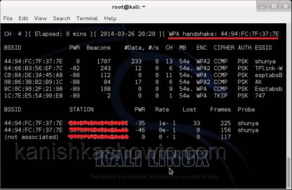 how to use aircrack to find out a network password